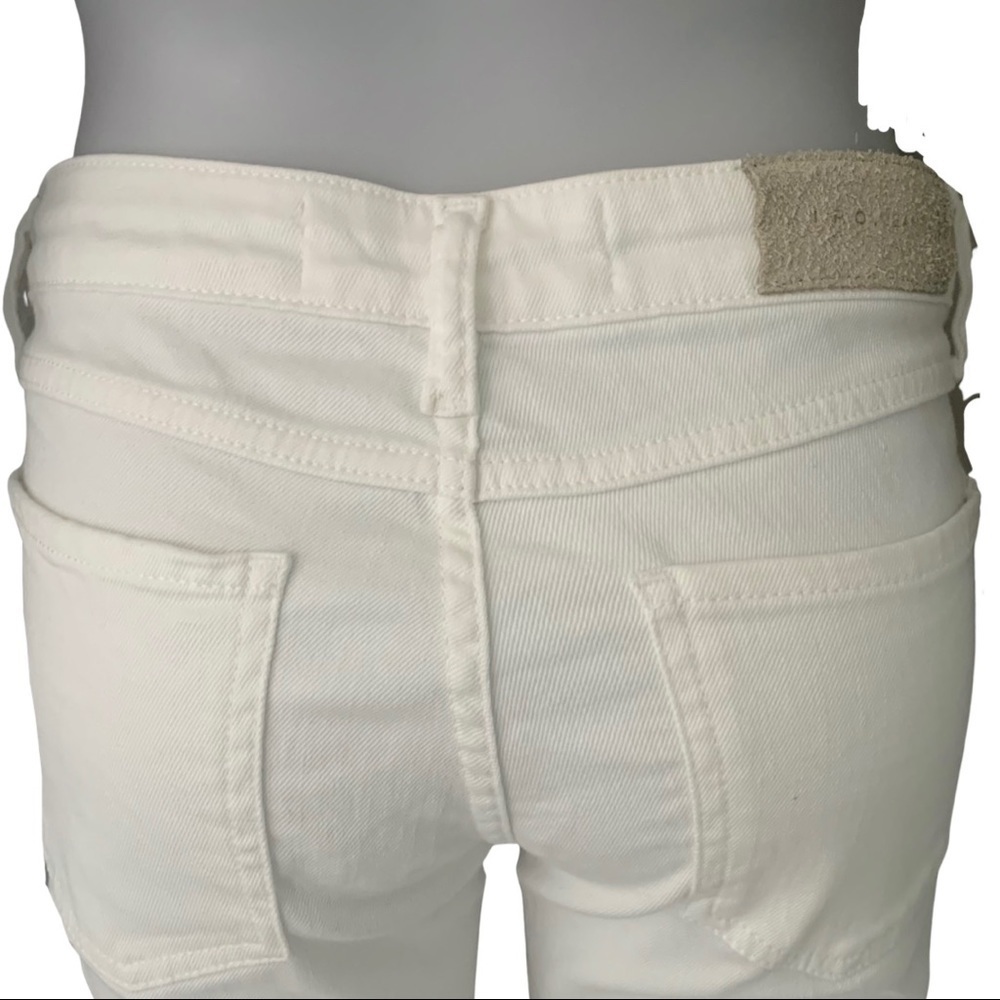 IRO White Skinny Jeans Mid-Rise - Picture 12 of 15